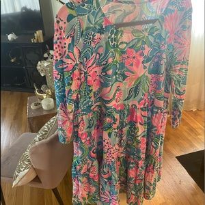 Lilly Pulitzer Geanna swing dress XL only worn twice!